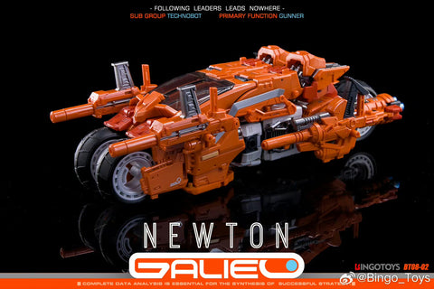 【Pre-Order】Bingo Toys BingoToys BT08-02 BT-0802 BT0802 BT08-02 Newton Galileo Combiner (IDW Afterburner Technobots Computron) 25cm / 9.8"
