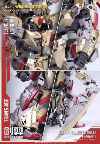 【Pre-Order】Cang Toys Cang-Toys TA-HYL001 TAHYL001 Stegsarow (Snarl, Volcanicus) Dinobot Combiner Hero Class 18cm / 7"