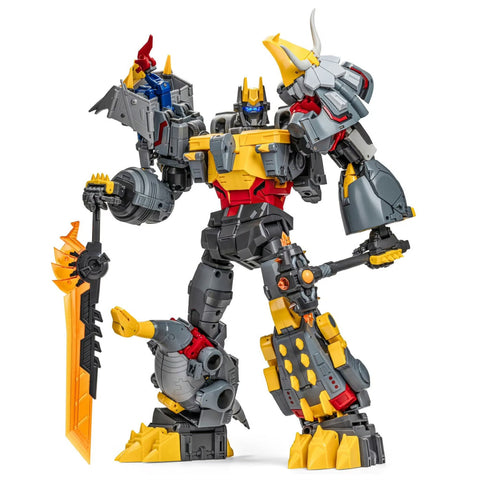 【Pre-Order】Newage H72 H-72 Typhon Ankylosaurus Dinobot Volcanicus Combiner