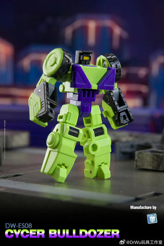 【Pre-Order】Dr.Wu DW-ES07 / ES08 Cyber Shovel Loader / Bulldozer ( Scrapper / Bonecrusher) Devastator Combiner 2 in 1 Set