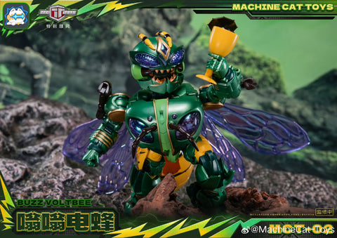 【Pre-Order】Machinecat-Toys Machine Cat Toys (JiGuangMao Toy JGM) MCT-02 MCT02 Buzz Voltbee (BW Waspinator)