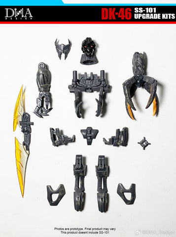 DNA Design DK-46 DK46 Upgrade Kits for Studio Series SS101 SS-101 Scourge (RotB Rise of the Beast Movie)