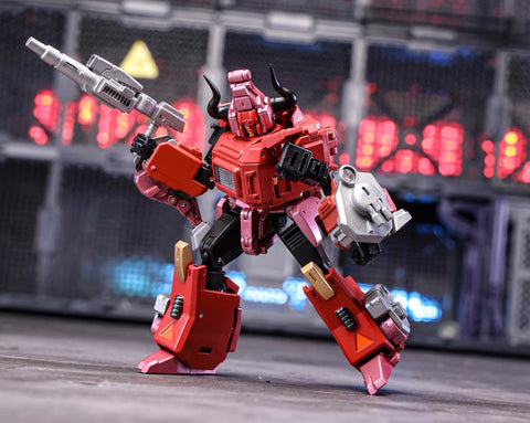 4th Party No Brand NB TV-03 TV03 Deformation Bison (Predaking Combiner, Tantrum) 10cm / 4"