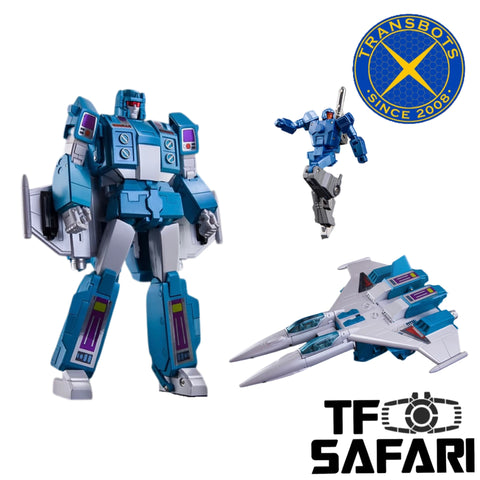 XTransbots MX-68T MX68T MX-LXVIII T Conechrome & Firehole (Slugslinger & Caliburst) Youth Version X-Transbot 22cm / 8.7"
