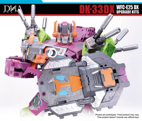 DNA Design DK-33DX DK33DX for WFC-E25 DX (Earthrise Titan Scorponok) Upgrade Kits