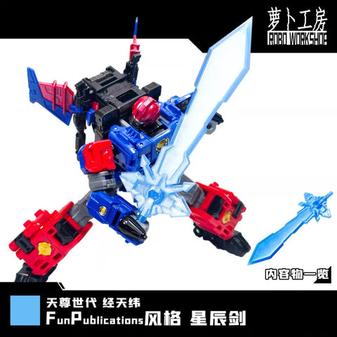 Robo Workshop ROB-03B ROB03B Upgrade Kits Weapon Set Sword of the Primes for Age of the Primes Nexus Prime