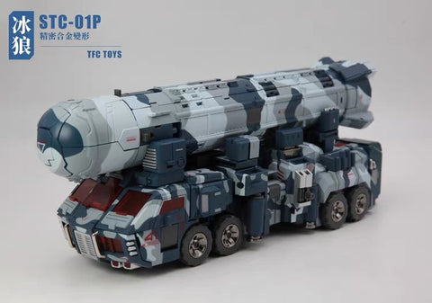 TFC Toys STC-01P  STC01P ST Supreme Tactical Commander Rolling Thunder (Optimus Prime) Winter version 29cm / 11.5"