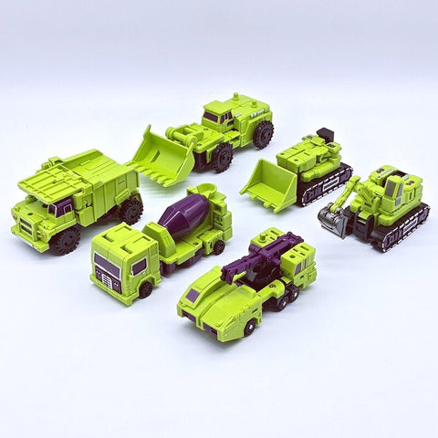 【Loose Pack】4th Party Xingjiang ST10 ST-10 6 in 1 Set KO DX9 Hulkie ( Devastator Combiner ) 29cm / 11.5"