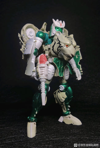 4th Party Masterpiece KO BW-10 BW10 MP50（Beast War Tigatron）18cm / 7"