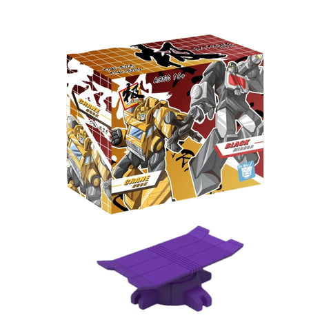 Dr.Wu & Mechanic Studio Extreme Warfare 4 Sets DW-E25 Crane Hook / E26 Black Mirror / E27 Microscope / E28 Grapple Hook (Grapple / Magnificus / Perceptor / Hauler) fit to Earthrise Titan Class 2 in 1 set 4.5cm