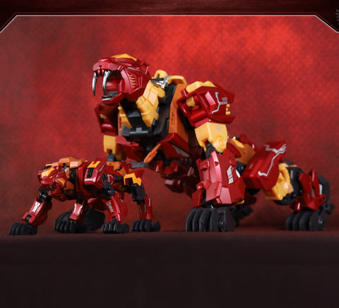 Cang Toys Cang-Toys CY-Mini-01 CYMini01 Feromini (Rampage, Feral Rex) Predaking Combiner 12cm