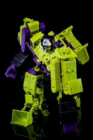 Magic Square MS Toys Constructor Devastator MS-B37A/38A MS-B39A/40A MS-B41A/B42ACombiner 3 sets Combo Repainted Version 25cm / 9.85"