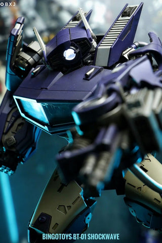 【Incoming】Bingo Toys BingoToys BT01 BT-01 Silencer (Bumblebee Movie Shockwave) 30cm / 12"