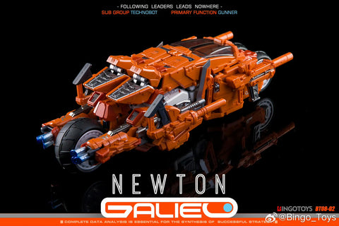 【Pre-Order】Bingo Toys BingoToys BT08-02 BT-0802 BT0802 BT08-02 Newton Galileo Combiner (IDW Afterburner Technobots Computron) 25cm / 9.8"