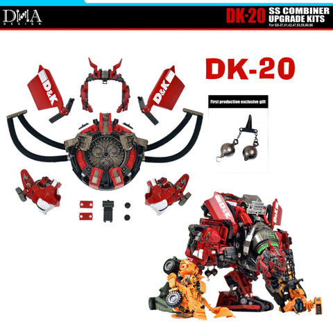 DNA Design DK-20 DK20 for SS Combiner (Studio Series Devastator Combiner) UPGRADE KITS