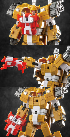 Iron Factory IF EX-69 EX69 IDW Killbison, Breastforce Liokaiser Combiner 10cm / 4"