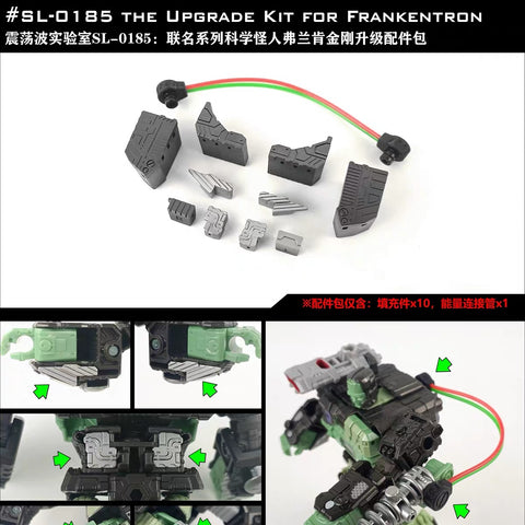 Shockwave Lab SL185 SL-185 Upgrade Kit for Transformers Collaborative Universal Monsters Frankenstein x Frankentron