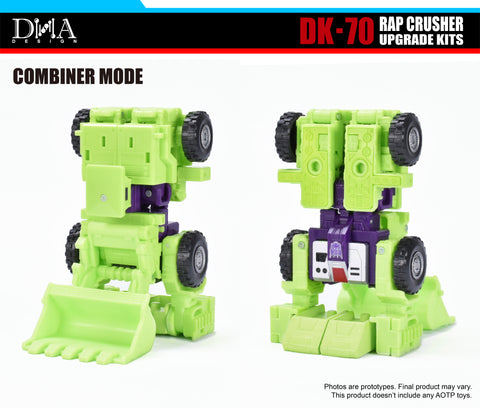 【Pre-Order】DNA Design DK-70 DK70 Upgrade Kits for Studio Series 86 SS86 Devastator Bonecrusher & Scrapper
