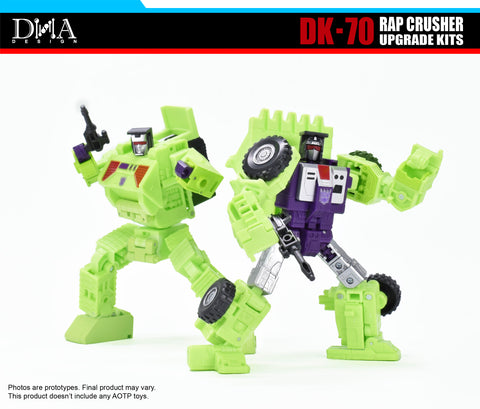 【Pre-Order】DNA Design DK-70 DK70 Upgrade Kits for Studio Series 86 SS86 Devastator Bonecrusher & Scrapper