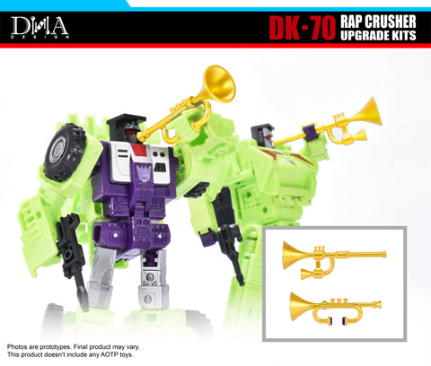 【Pre-Order】DNA Design DK-70 DK70 Upgrade Kits for Studio Series 86 SS86 Devastator Bonecrusher & Scrapper
