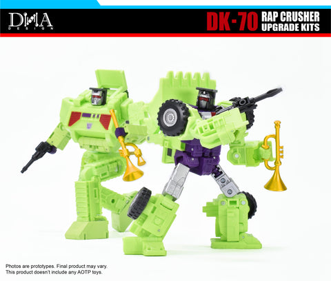 【Pre-Order】DNA Design DK-70 DK70 Upgrade Kits for Studio Series 86 SS86 Devastator Bonecrusher & Scrapper