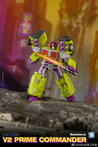 【Pre-Order】Dr.Wu DW-ES09T DW ES09T V2 Prime Commander (G2 Laser OP) Toxic / Green Version