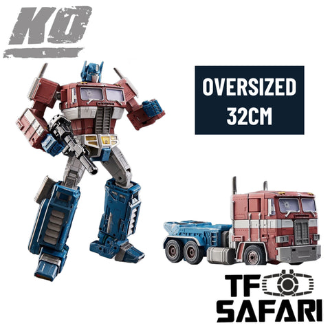 4th Party WJ WEISHUANG MPP10 MPP-10 Commander ( W8019E Oversized MP10 Optimus Prime) Battle Damaged Version 32cm / 12.6"