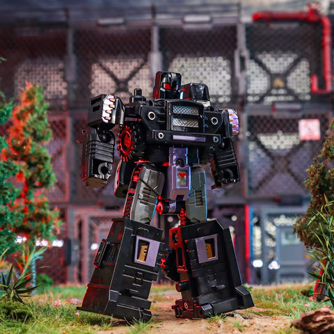 4th Party Xingjiang ST10B ST-10B 6 in 1 Set KO DX9 Hulkie ( Devastator Combiner ) Black Version 29cm / 11.5" (Copy)