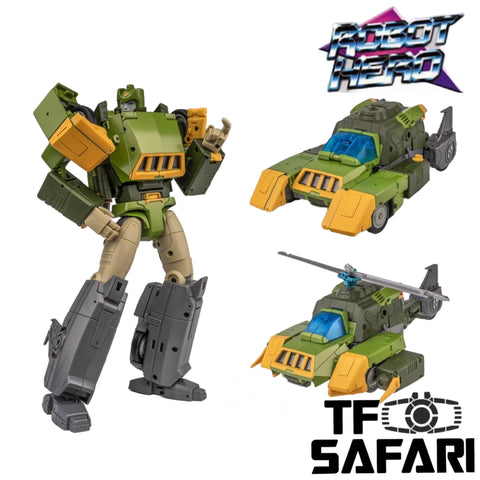 Robot Hero RH-02 RH02 Airwolf (MP Springer) 23cm / 9"