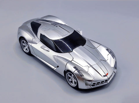 4th party BMB Black Mamba LS08 LS-08 Sidearm Sideswipe (Oversized HFTD Version Sideswipe) 16cm / 6.2"