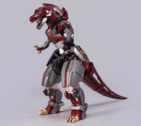 4th Party Explosion Model (Zhalie Model) ZL01 ZL-01 KO Flame Toys Mighty Morphin Power Rangers Dino Megazord 25cm