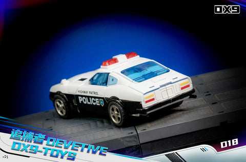 【Pre-Order】DX9 Toys D18 D-18 Devetive (Prowl G1 MP 2.0) 18cm / 7"