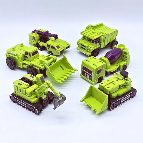 【Loose Pack】4th Party Xingjiang ST10 ST-10 6 in 1 Set KO DX9 Hulkie ( Devastator Combiner ) 29cm / 11.5"