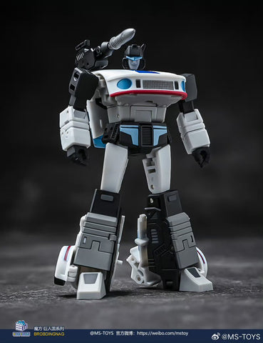 Magic Square MS-Toys MS-B35 MSB35 Blues (Jazz Legends Class) 2025 Version (Transparent Window / Modified Chest) 9cm / 3.5"