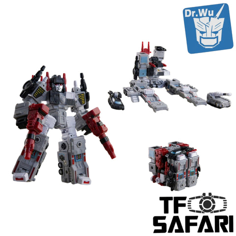 【Pre-Order】Dr.Wu DW-E54G DWE54G Iron Fortress (G1 Mini Metroplex) 10cm