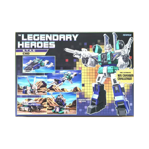 Newage H74EX H-74EX Cho (G1 Sixshot) New Age Toy Color Version 13.8cm / 5.4"