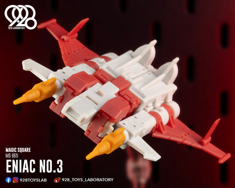 【Pre-Order】Magic Square MS-Toys MS-B65 MSB65 Eniac No.3 (G1 Strafe / Technobots / Computron) 10cm / 4"