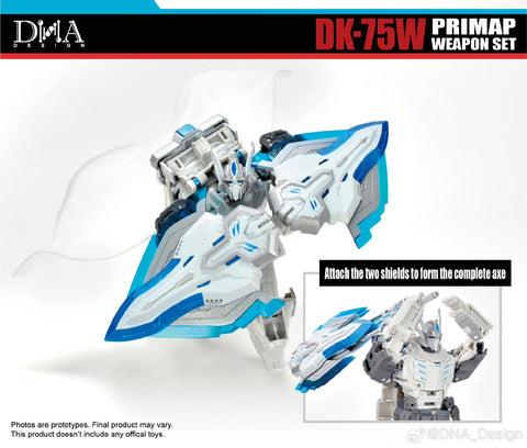 DNA Design DK-75W DK75W Weapon Set for Age of the Primes AotP Voyager Class The Thirteen Prima Prime PrimaP Weapon Set