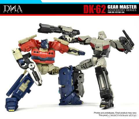 DNA Design DK-62 DK62 Gear Master for Studio Series SS-112 One Optimus Prime / SS-114 One Megatron