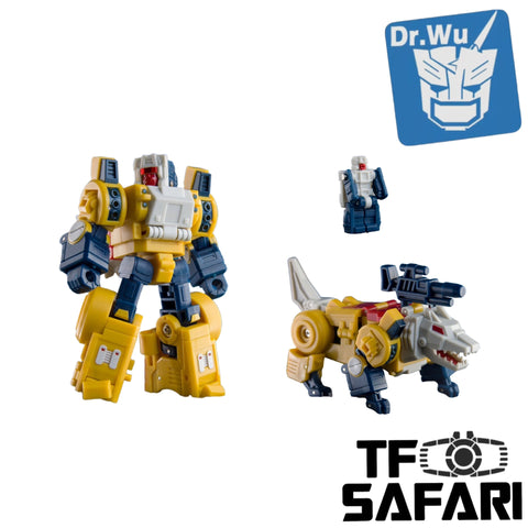 【Pre-Order】Dr.Wu & Mechanic Studio DW-HC01 HC-01 Wolfman (G1 Headmaster Wierdwolf) 6cm / 2.35"