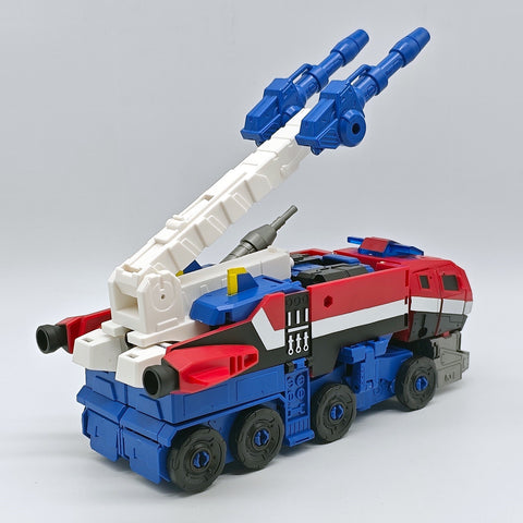 4th party BW BAIWEI TW1036 TW-1036 Maintainence Project Team Leader ( Modified KO 08 Animated Voyager Optimus Prime / DNA Accessories) 18cm / 7"