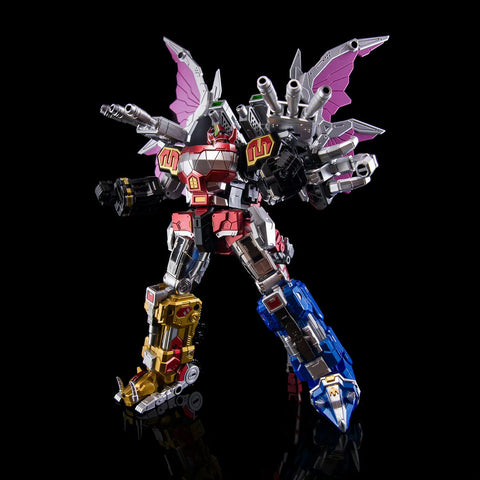 【Pre-Order】Lucky Cat MC03S MC-03S Dragon Beast King (Megazord Dragon Zord Combiner) 2 in 1 Combo Set w/ Metallic Painting 13cm / 5"