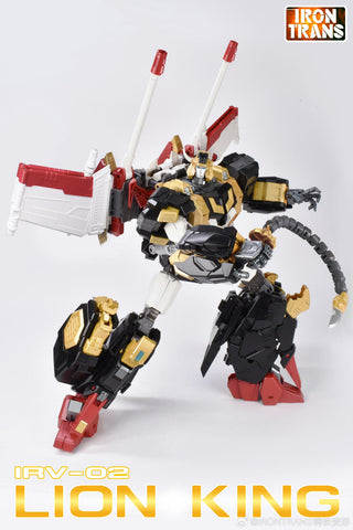 【Incoming】Irontrans IR-V02 IRV02 King Leo / Lion King (Victory Leo)  35cm / 14"