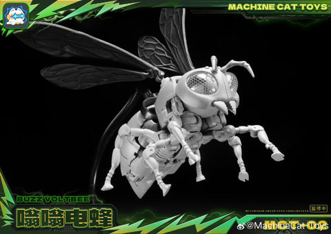 【Pre-Order】Machinecat-Toys Machine Cat Toys (JiGuangMao Toy JGM) MCT-02 MCT02 Buzz Voltbee (BW Waspinator)