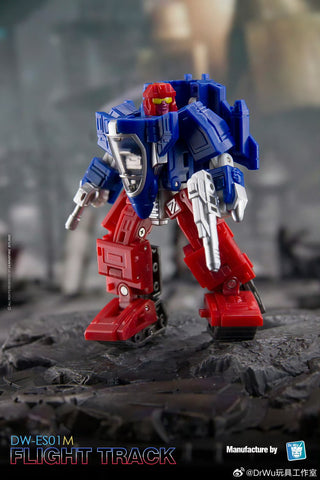 【Pre-Order】Dr.Wu DW ES01M DW-ES01M Flight Track ( Flywheels / Skytread Duocon Shattered Glass SG Version) Dr Wu Blue / Red Version 7cm / 2.8"