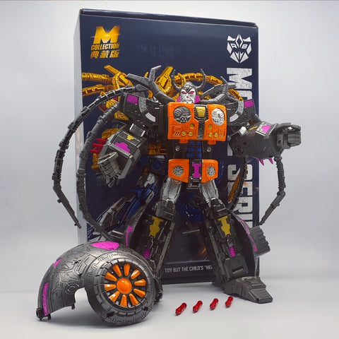 4th Party Shide 2966-18B 1:1 Modified KO Takara Tomy MX-00 Unicron Supreme Class 2003 Version （Black Version）30cm / 12"
