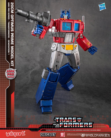 Yolopark AMK Pro Series G1 Optimus Prime Pre-Assembled Model Kit 20cm / 8"