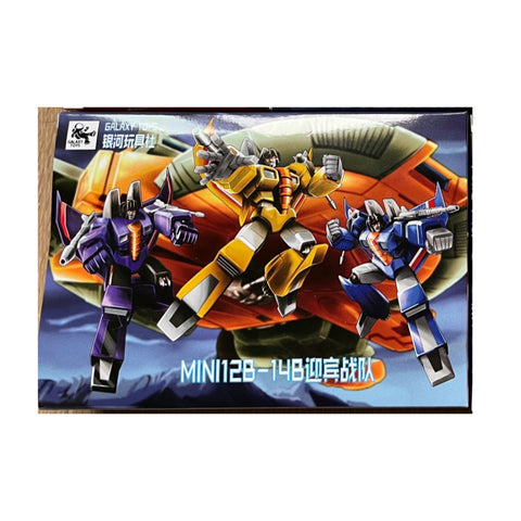 Galaxy Toys MINI12B Sunstorm & MINI13B Bitstream & MINI14B Hotlink 3 in 1 Pack 5.5cm / 2.1"