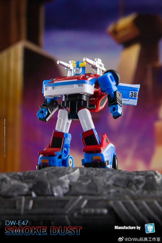 Dr.Wu & Mechanic Studio Extreme Warfare DW-E47 Smoke Dust (Smokescreen) / DW-E48 Beetle Horn (Bombshell) 2 in 1 set 4.5cm