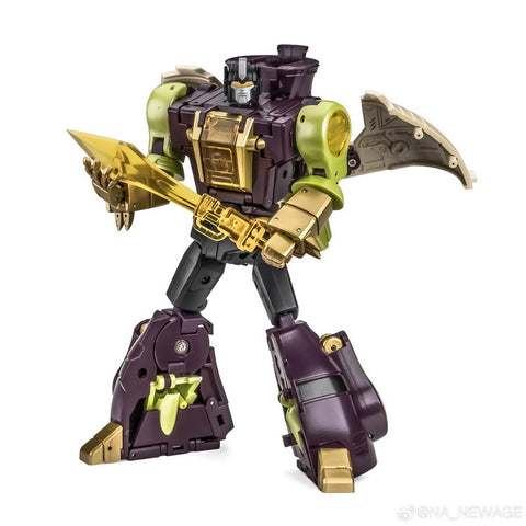 NA NewAge H56B H-56B Behemoth (Sludge Shattered Glass) Dinobot New Age Shattered Glass SG Version 13.5 cm / 5.3"